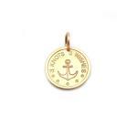 Anchor Bronze Pendant On Meaningful, Colorful..